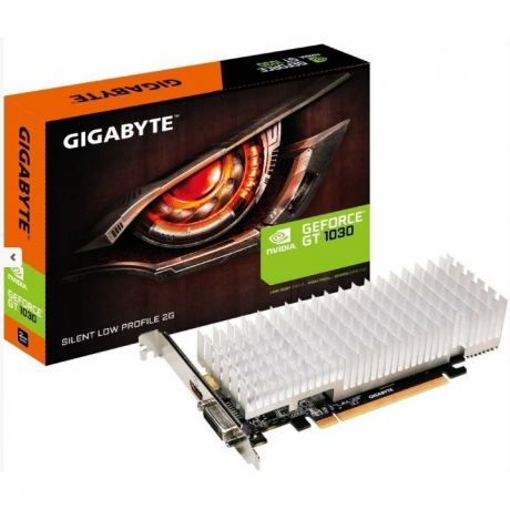 GIGA VGA 2GB GT1030 LP Silent H/DVI Low-Profile,