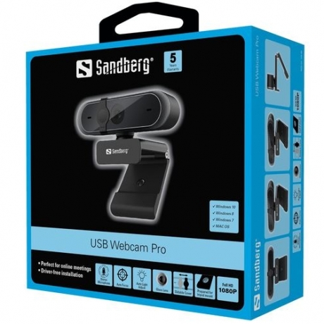 SANDBERG USB WEBCAM PRO 1080P