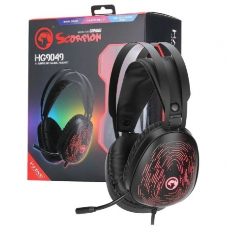 Marvo Scorpion HG9049 7.1 Virtual Surround Sound 7 Colour LED Gaming Headset – Xbox One & PS4 Compatible