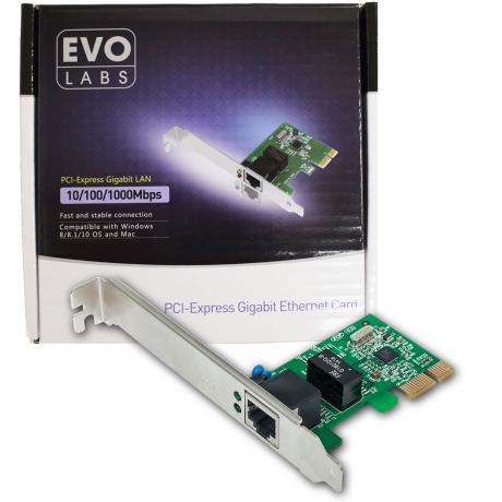 Evo Labs PCI-Express Gigabit Network Card 