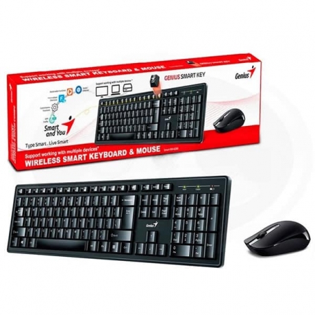 Genius Smart KM-8200 Wireless Keyboard and Mouse