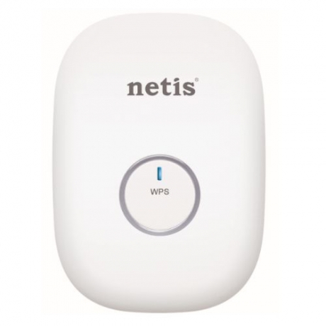 Netis (E1+) 300Mbps Wall-Plug WiFi Range Extender, Router Mode, White