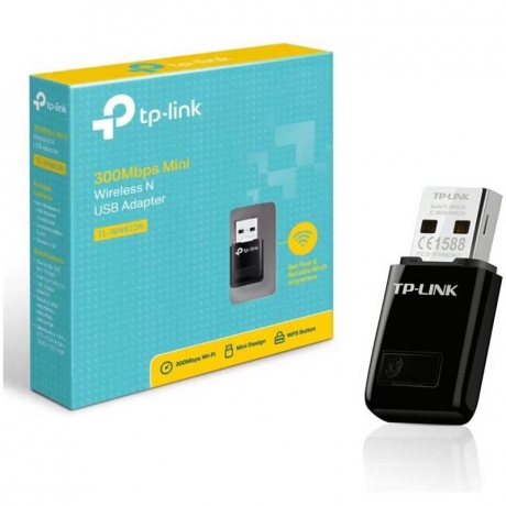 TP-LINK 300Mbps Mini Wireless N USB Adapter TL-WN823N