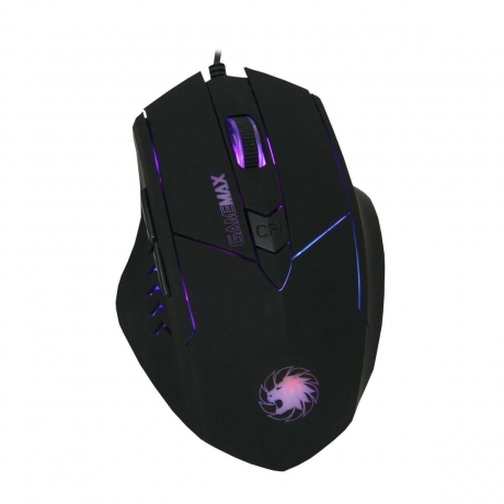 Game Max Tornado Gaming Mouse 7 Color LED Wired USB Optical PC Computer Laptop