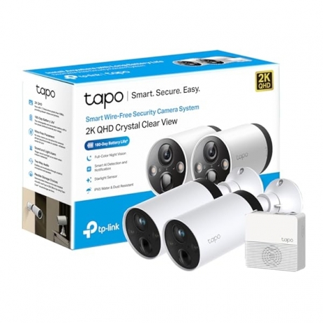 Tapo 2K QHD Wireless Outdoor Security Camera