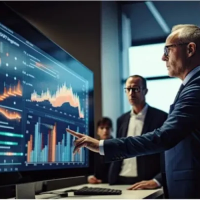 Interactive flat panel